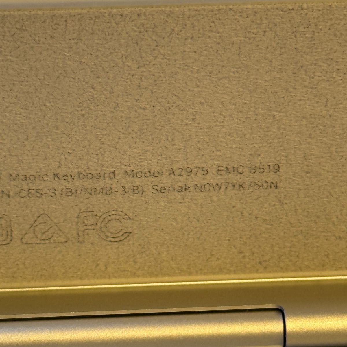 純正 iPad Magic Keyboard White-Japanese A2975 MWR03J/A iPad 純正 iPad Magic Keyboard White-Japanese A2975 MWR03J/A iPad