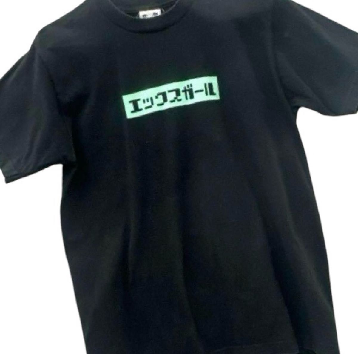 楳図かずお エックスガール わたしは真悟 Tシャツ ブラック 半袖 楳図かずお エックスガール わたしは真悟 Tシャツ ブラック 半袖