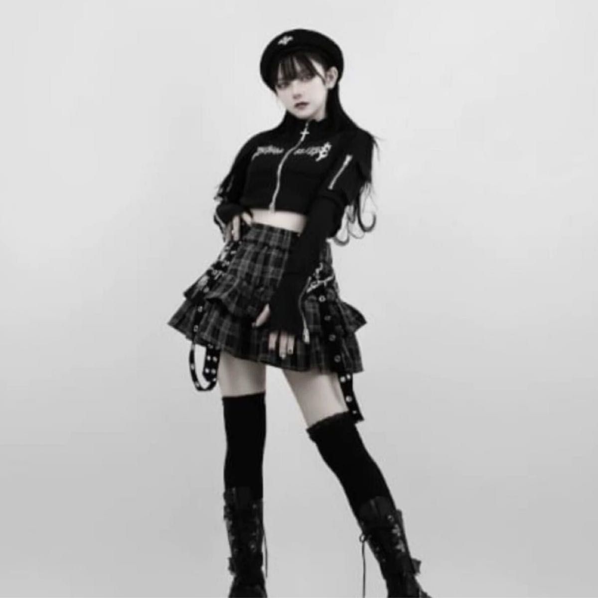 dimmoire PUNKフリルミニスカートII【チェック】 - スカート dimmoire PUNKフリルミニスカートII【チェック】 - スカート