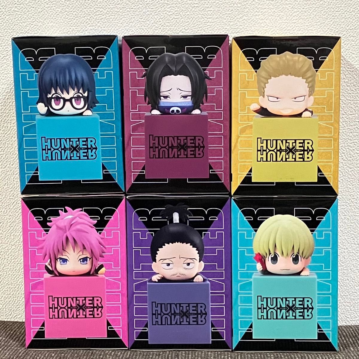 新品・未開封】HUNTER×HUNTER ひっかけフィギュア6点セット 新品・未開封】HUNTER×HUNTER ひっかけフィギュア6点セット