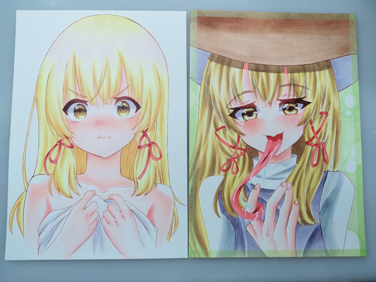 ☆同人手描きイラスト☆東方Project☆洩矢諏訪子☆ (手描き