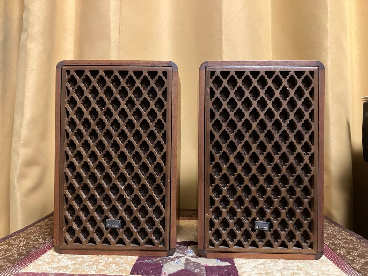 美品 Sansui (サンスイ) SP-M1 2Way ブックシェルフスピーカー 美品 Sansui (サンスイ) SP-M1 2Way ブックシェルフスピーカー