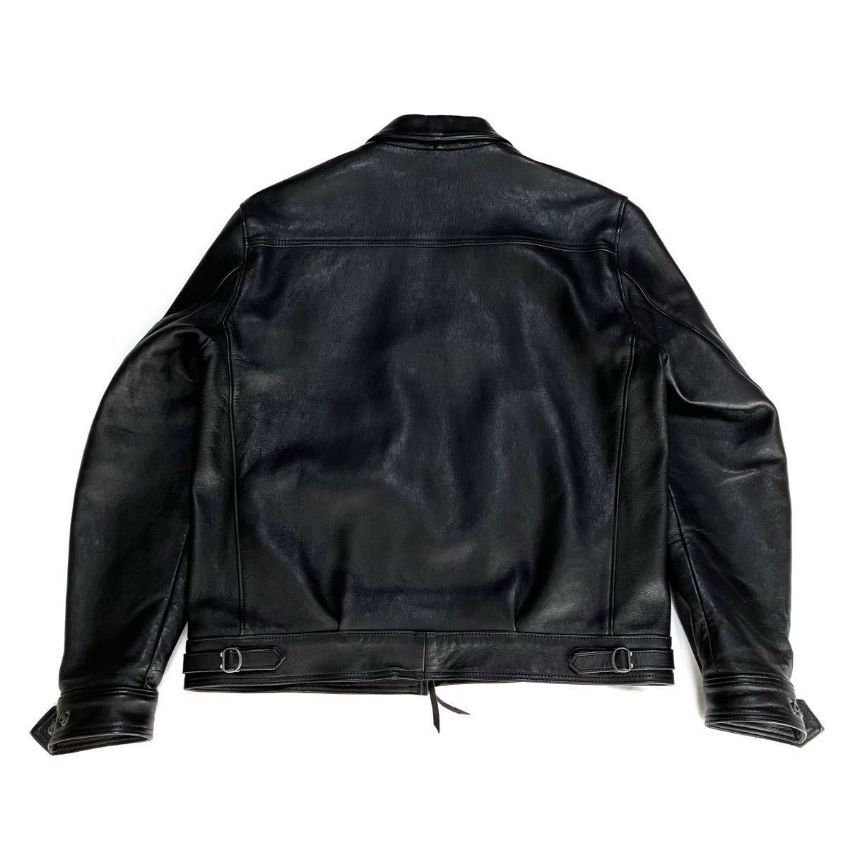 addict clothes AD-00 AD-14 42 レザージャケット 羊革 タグ有り addict clothes AD-00 AD-14 42 レザージャケット 羊革 タグ有り