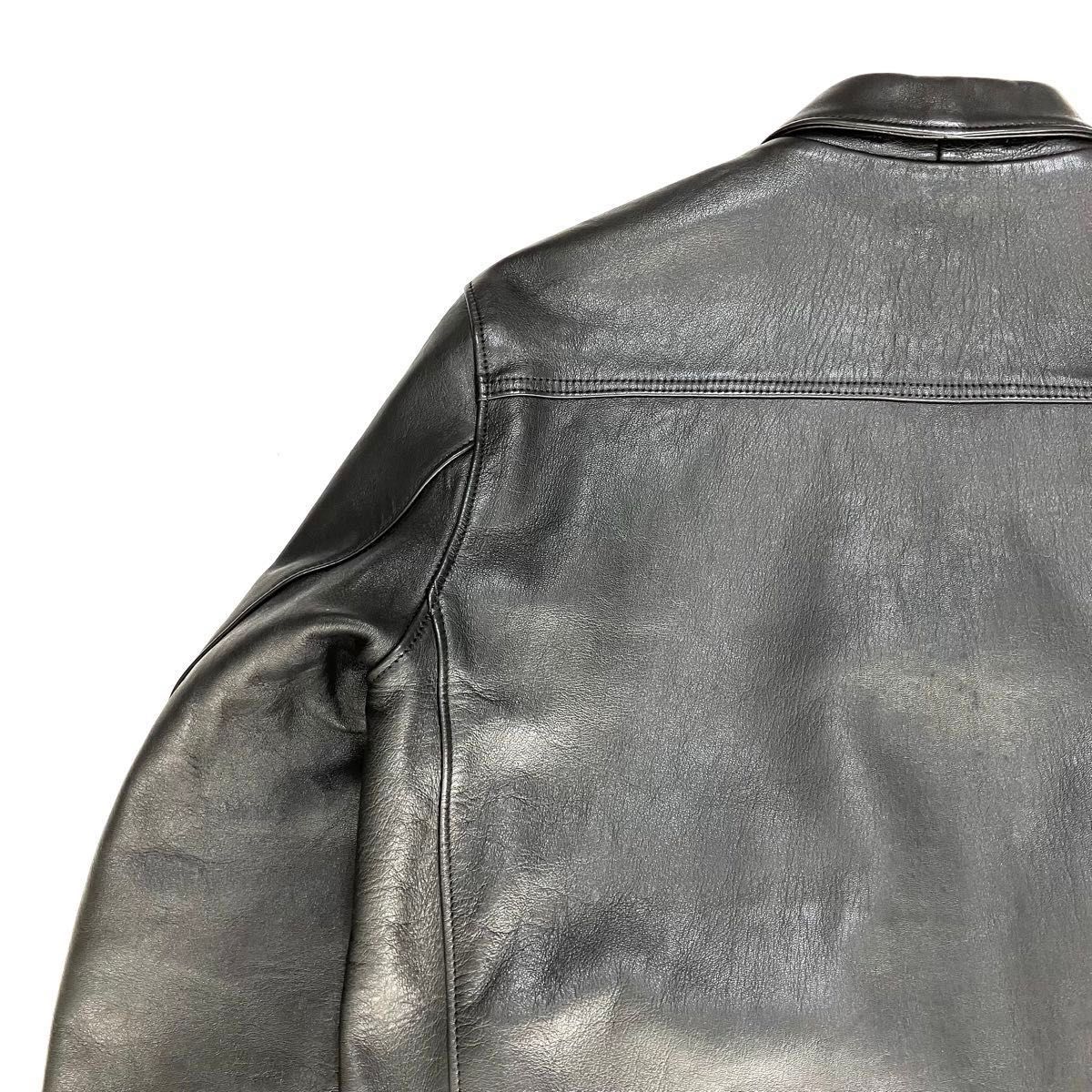 addict clothes AD-00 AD-14 42 レザージャケット 羊革 タグ有り addict clothes AD-00 AD-14 42 レザージャケット 羊革 タグ有り