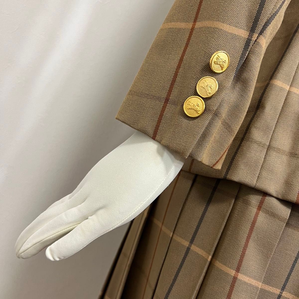 希少】バーバリー レディース ノバチェック ヴィンテージ スーツ 希少】バーバリー レディース ノバチェック ヴィンテージ スーツ
