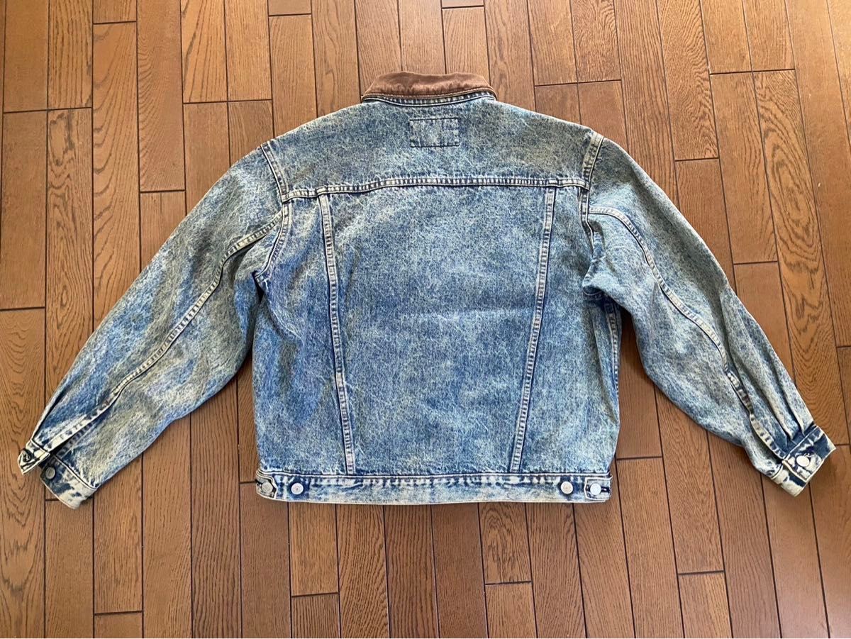 希少 80sリーバイス アラスカ デニムジャケット 襟部は 希少 80sリーバイス アラスカ デニムジャケット 襟部は