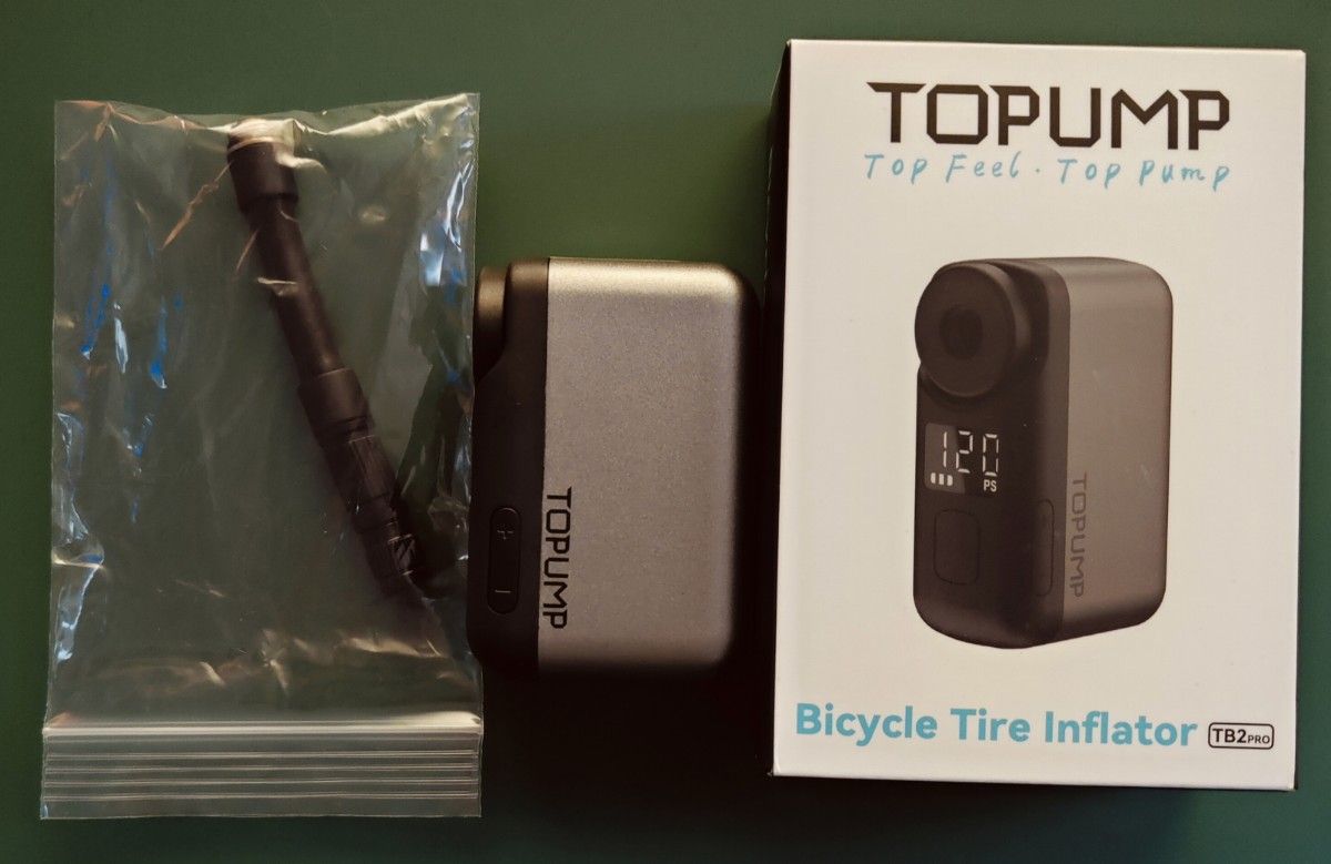 Toppump TB2 proミニ電動自転車用ポンプ 小型 軽量 高性能 電動ミニポンプ|Yahoo!フリマ(旧PayPayフリマ) Toppump TB2 proミニ電動自転車用ポンプ 小型 軽量 高性能 電動ミニポンプ|Yahoo!フリマ(旧PayPayフリマ)