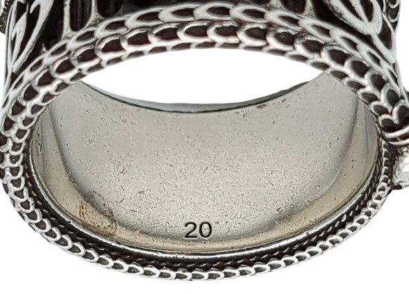 GUCCI グッチ ダブルG スネーク マーモント リング シルバー GUCCI グッチ ダブルG スネーク マーモント リング シルバー