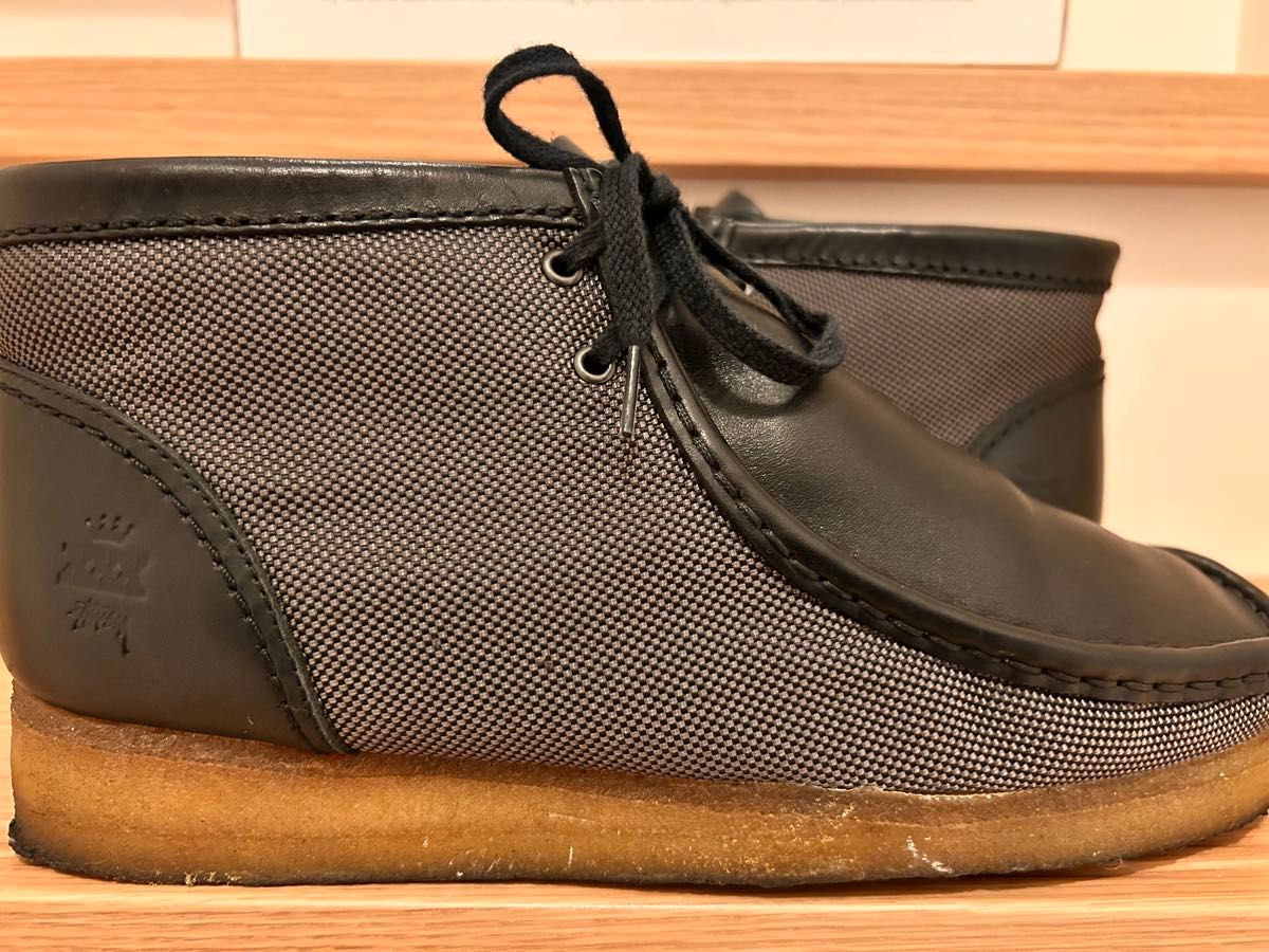 希少 stussy×clarksコラボ ワラビー シュテューシー クラークス 希少 stussy×clarksコラボ ワラビー シュテューシー クラークス