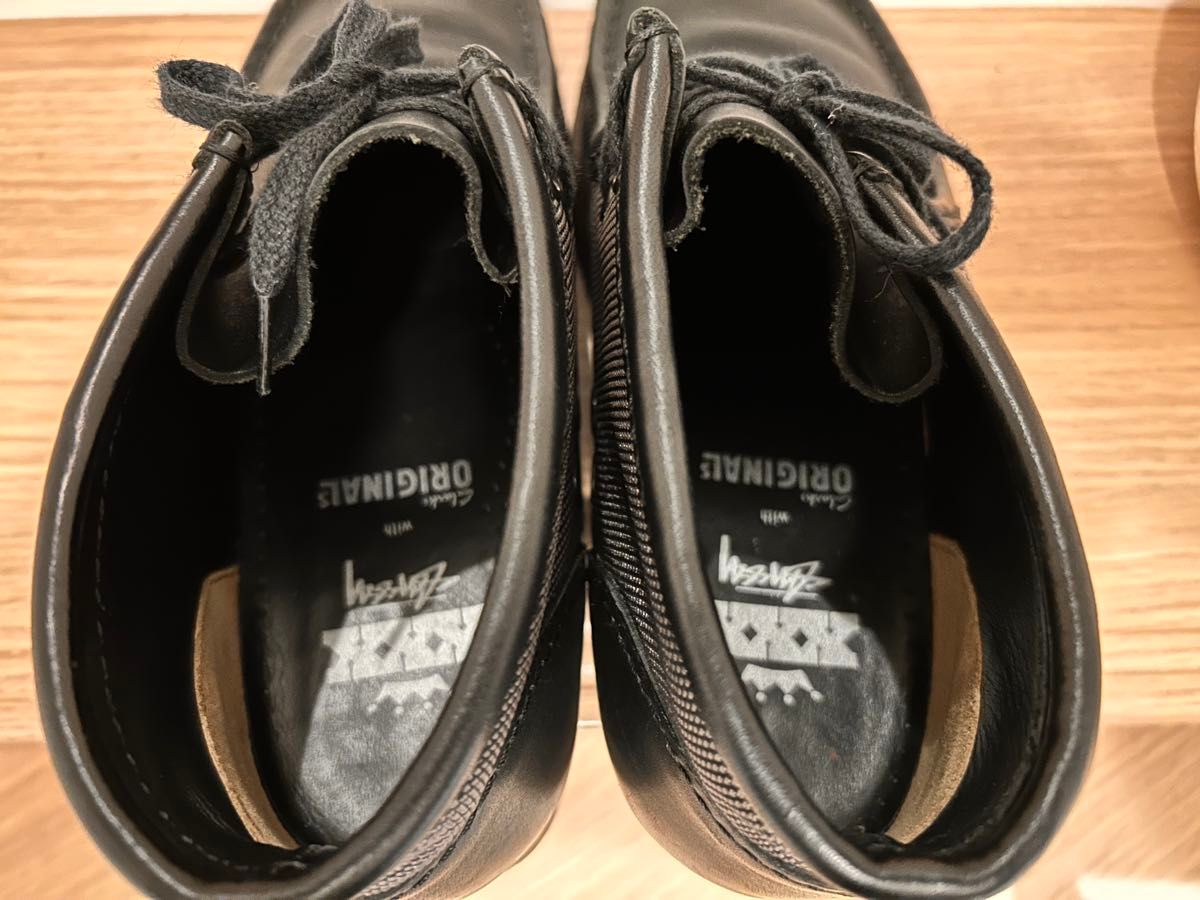 希少 stussy×clarksコラボ ワラビー シュテューシー クラークス 希少 stussy×clarksコラボ ワラビー シュテューシー クラークス