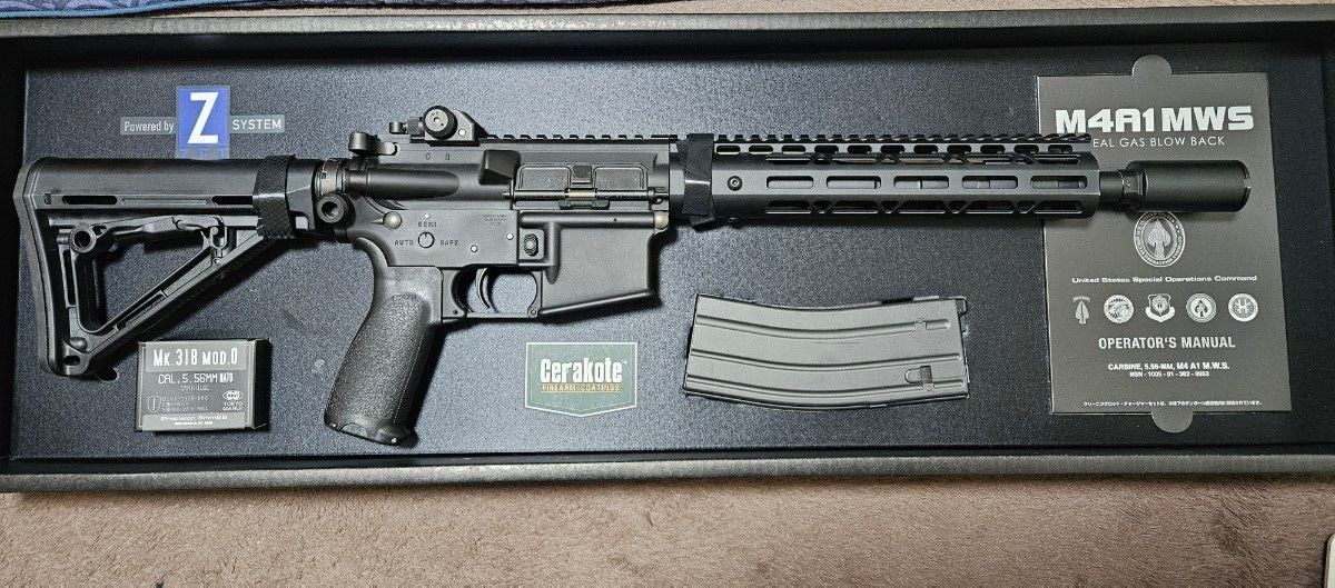 東京マルイ M4A1 MWS ガスブローバック 外装カスタム|Yahoo 東京マルイ M4A1 MWS ガスブローバック 外装カスタム|Yahoo