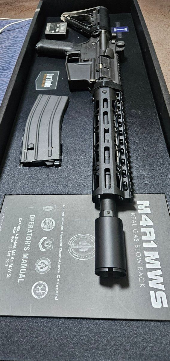東京マルイ M4A1 MWS ガスブローバック 外装カスタム|Yahoo 東京マルイ M4A1 MWS ガスブローバック 外装カスタム|Yahoo