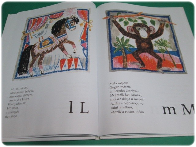  condition good / rare / Hungary language picture book Allatos ABC/aa6024