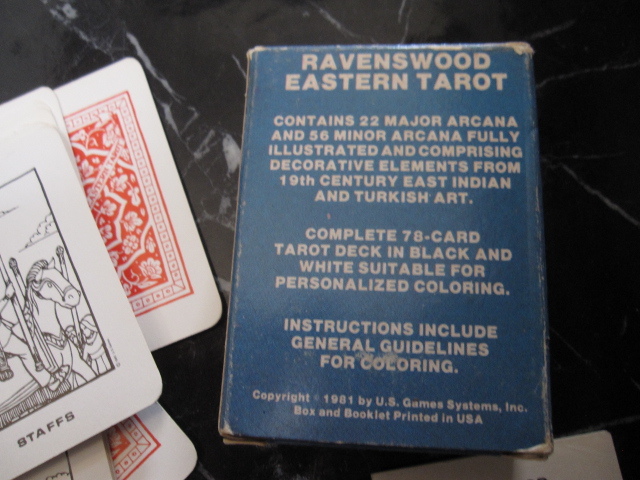 RAVENSWOOD EASTERN TAROT スイス製 タロットカード レーベンズ RAVENSWOOD EASTERN TAROT スイス製 タロットカード レーベンズ