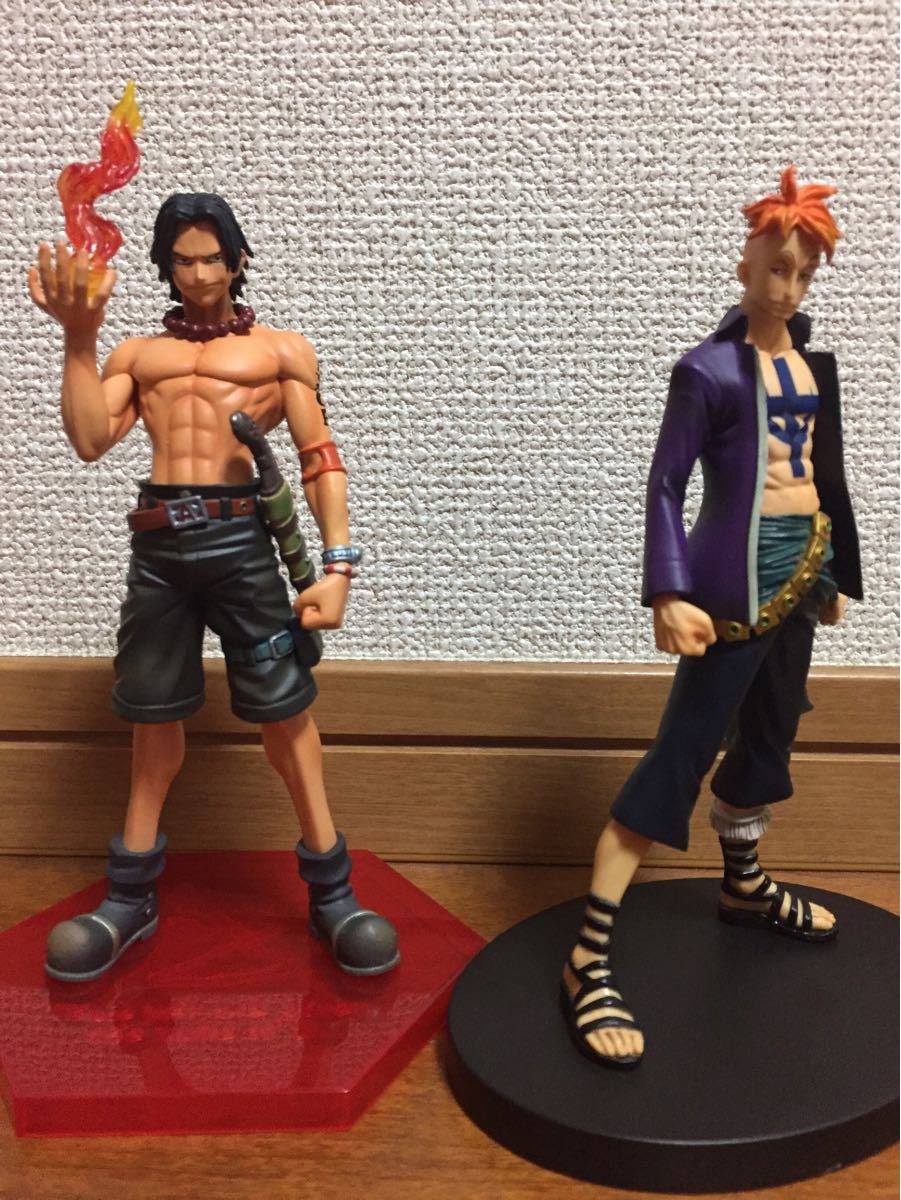 Paypayフリマ ワンピース フィギュア エース マルコ 2体セット Paypayフリマ ワンピース フィギュア エース マルコ 2体セット