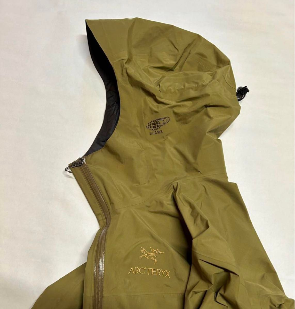 名作 ARC'TERYX × BEAMS 別注 BETA SL Sサイズ 15 カーキ|Yahoo 名作 ARC'TERYX × BEAMS 別注 BETA SL Sサイズ 15 カーキ|Yahoo
