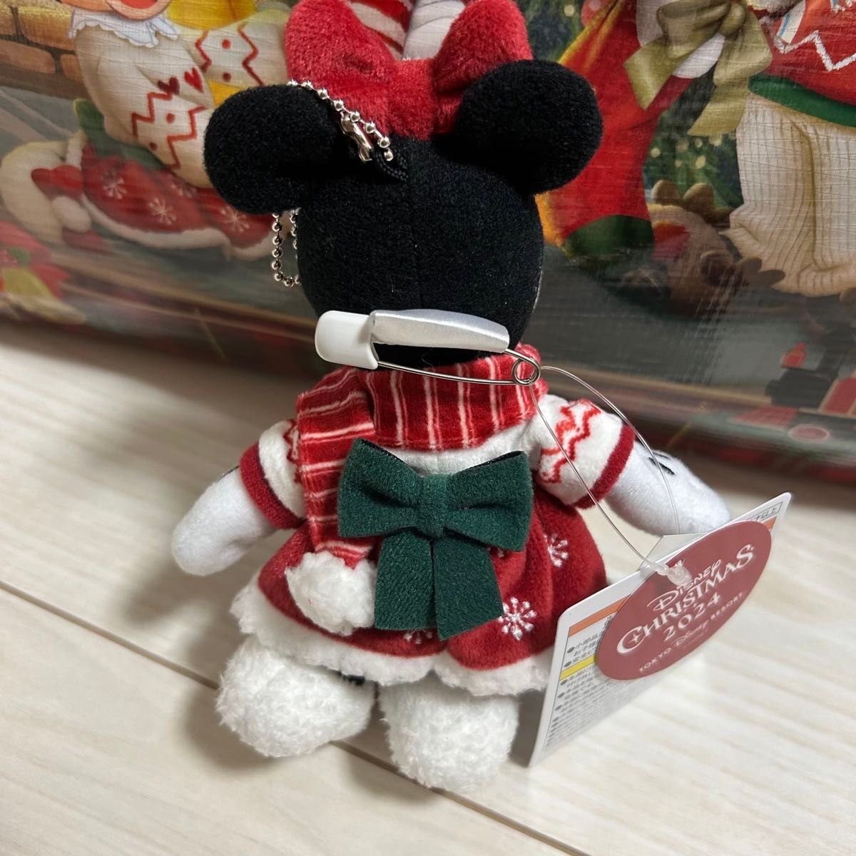 新品 ミニー ぬいば クリスマス 2024 ディズニーランド 新品 ミニー ぬいば クリスマス 2024 ディズニーランド
