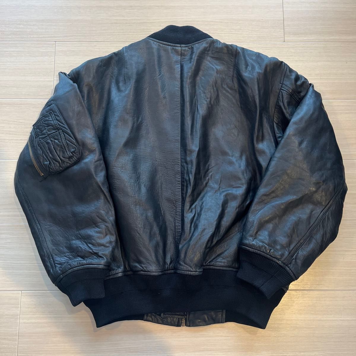 超美品 90s Polo by Ralph Lauren レザージャケット ボンバー 超美品 90s Polo by Ralph Lauren レザージャケット ボンバー