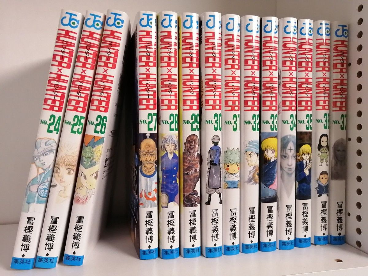 美品 ハンターハンター HUNTER×HUNTER 1~38全巻セット 美品 ハンターハンター HUNTER×HUNTER 1~38全巻セット