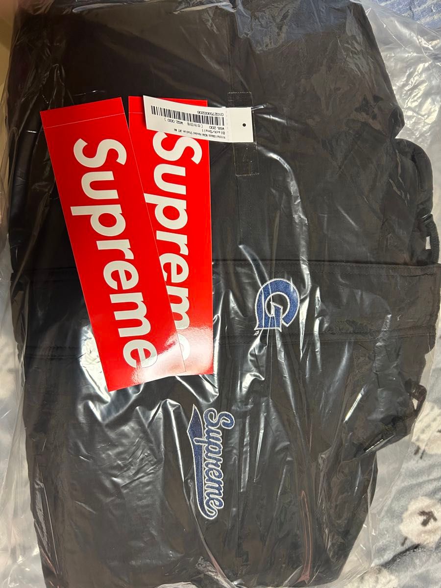 Supreme/Mitchell & Ness NCAA Hooded Stadium Jacket ブラックS Supreme/Mitchell & Ness NCAA Hooded Stadium Jacket ブラックS