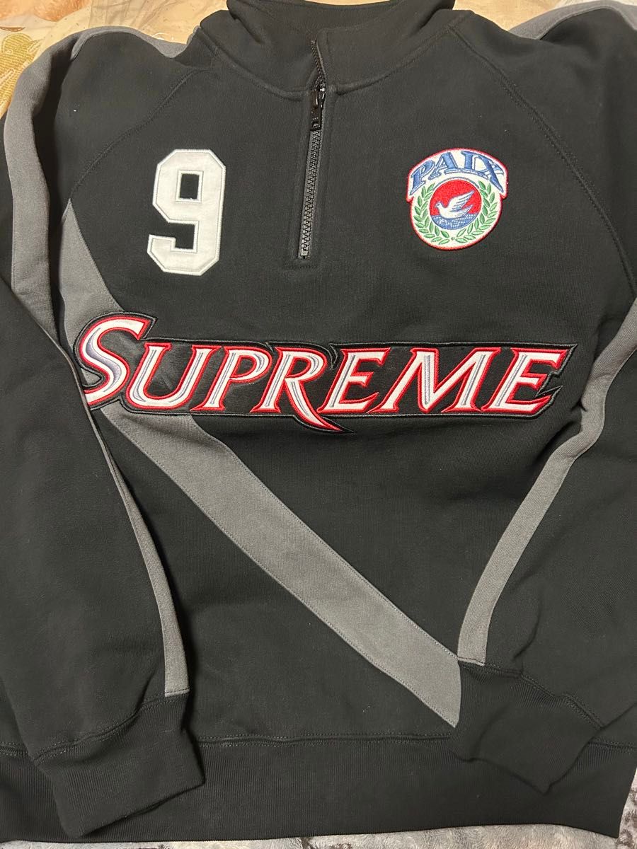 Supreme Equipe Half Zip Sweatshirt (SS24)エイキープ ハーフ Supreme Equipe Half Zip Sweatshirt (SS24)エイキープ ハーフ