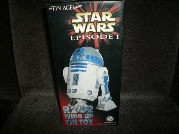 OSAKA TIN TOY STARWARS EPISODE1 R2-D2 WIND UP TINTOY OSAKA TIN TOY STARWARS EPISODE1 R2-D2 WIND UP TINTOY
