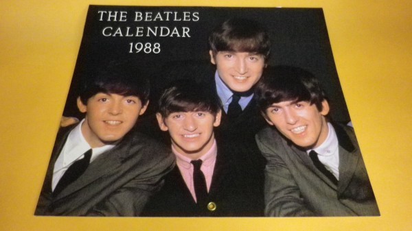 * calendar *TheBeatles Beatles 1988 calendar Calendar excellent 