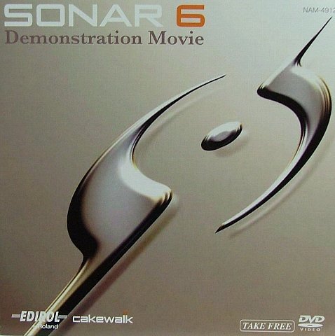 ( demo DVD) Roland EDIROL cakewallk SONAR6 Demonstration Movie не использовался товар 