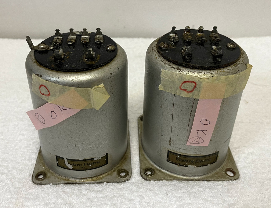 Western Electric 261B Input Trans ペアー 86アンプのInput Western Electric 261B Input Trans ペアー 86アンプのInput