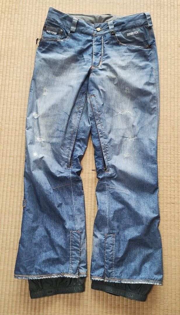 BURTON バートン リアルデニムプリント ウェアパンツ Mサイズ BURTON バートン リアルデニムプリント ウェアパンツ Mサイズ