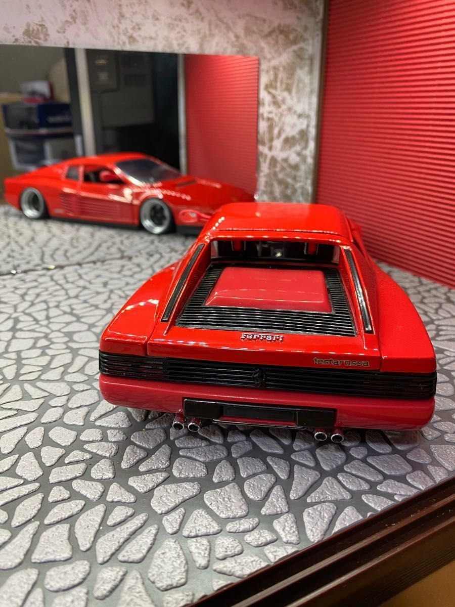 1/18 Hotwheels フェラーリ テスタロッサ(カスタム)ローダウン 1/18 Hotwheels フェラーリ テスタロッサ(カスタム)ローダウン
