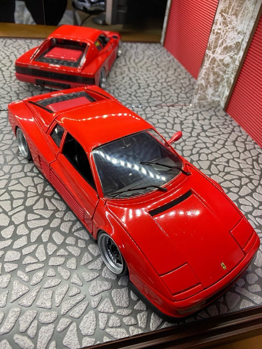 1/18 Hotwheels フェラーリ テスタロッサ(カスタム)ローダウン 1/18 Hotwheels フェラーリ テスタロッサ(カスタム)ローダウン