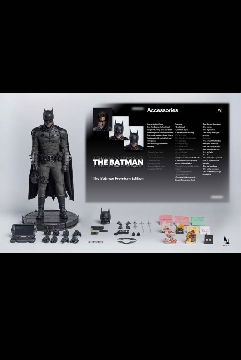 INART ザ・バットマン Premium Edition植毛版(INART 1/6 ザ INART ザ・バットマン Premium Edition植毛版(INART 1/6 ザ
