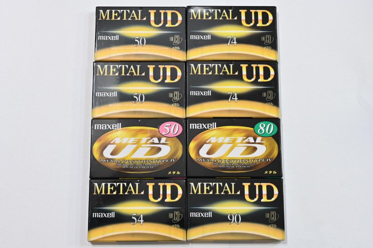 新品未開封未使用 マクセル Maxell Metal UD カセットテープ 新品未開封未使用 マクセル Maxell Metal UD カセットテープ