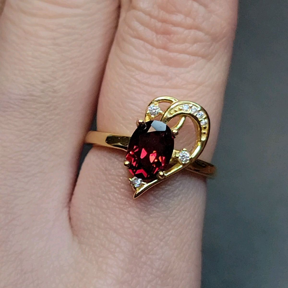 ガーネット 指輪