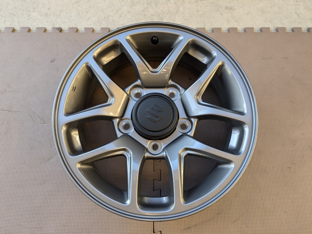 1本 新車外し 美品 JB64 ジムニー 純正アルミ PCD139 7 5穴 1本 新車外し 美品 JB64 ジムニー 純正アルミ PCD139 7 5穴
