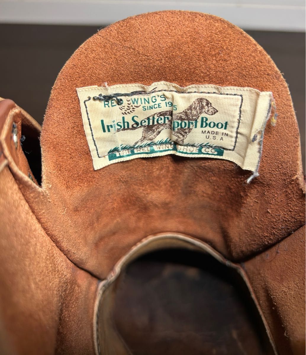 レッドウィング REDWING 8175 90年製 旧四角犬タグ 8 1/2E アイ レッドウィング REDWING 8175 90年製 旧四角犬タグ 8 1/2E アイ