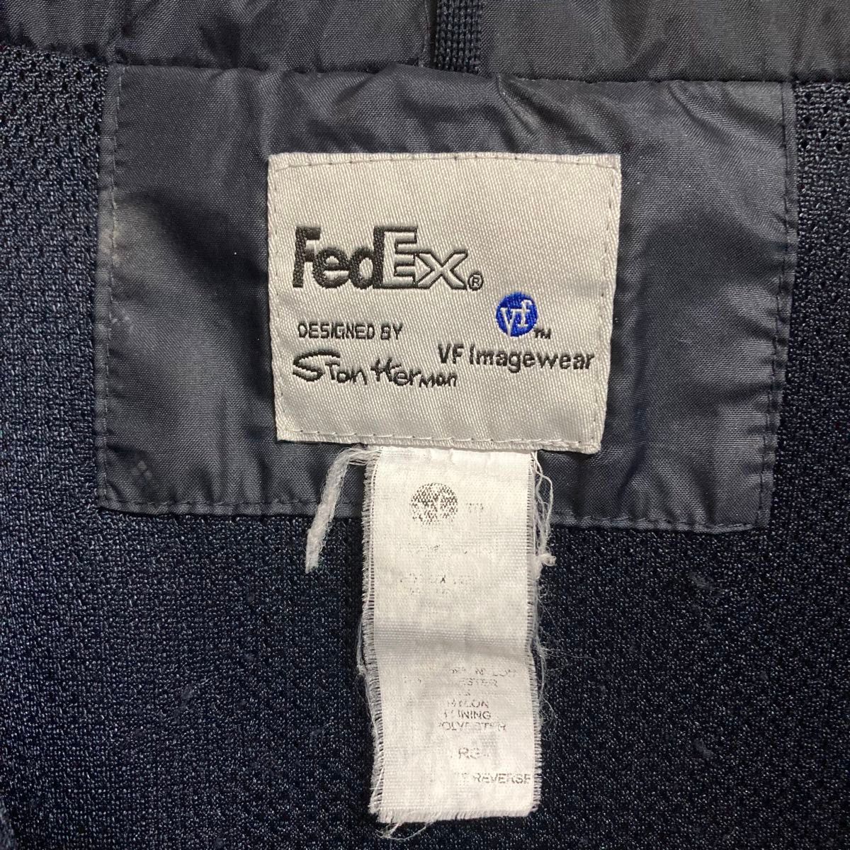 激レア企業モノナイロンジャケット FedEx フェデックス 企業ロゴ 激レア企業モノナイロンジャケット FedEx フェデックス 企業ロゴ