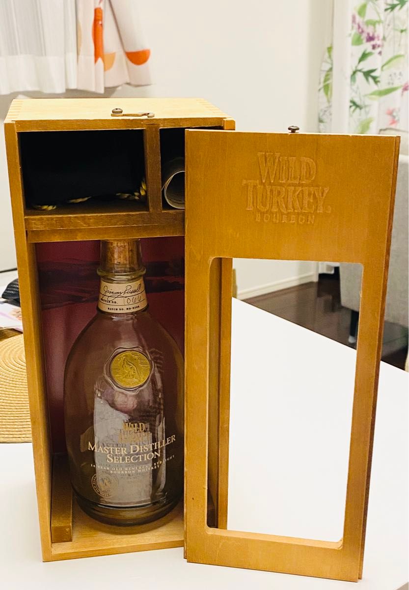 空瓶】希少 完売品 限定品 ワイルドターキー バーボン 空瓶】希少 完売品 限定品 ワイルドターキー バーボン