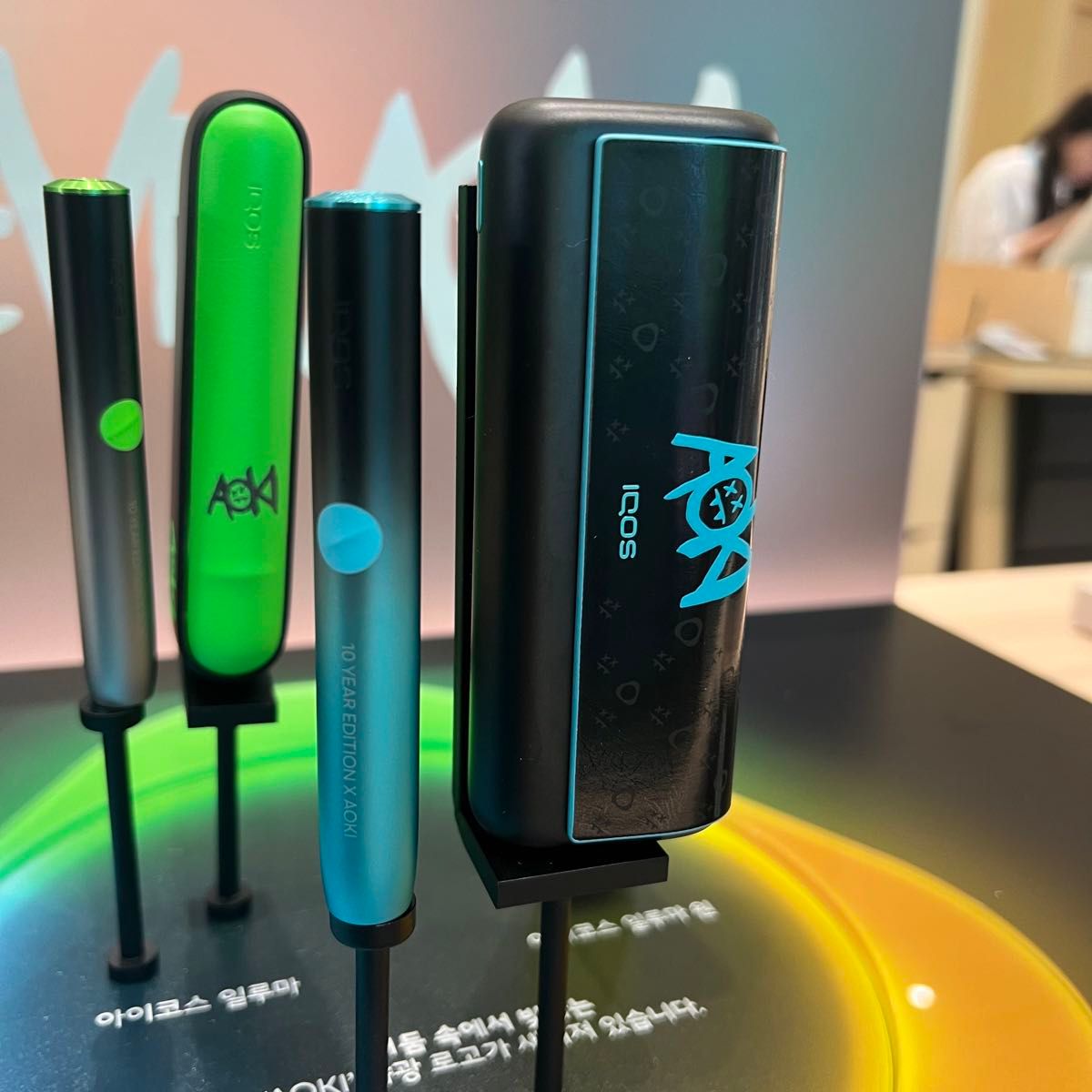 海外限定 IQOS ILUMA グローバル 10周年記念モデル 2個セット 緑 海外限定 IQOS ILUMA グローバル 10周年記念モデル 2個セット 緑