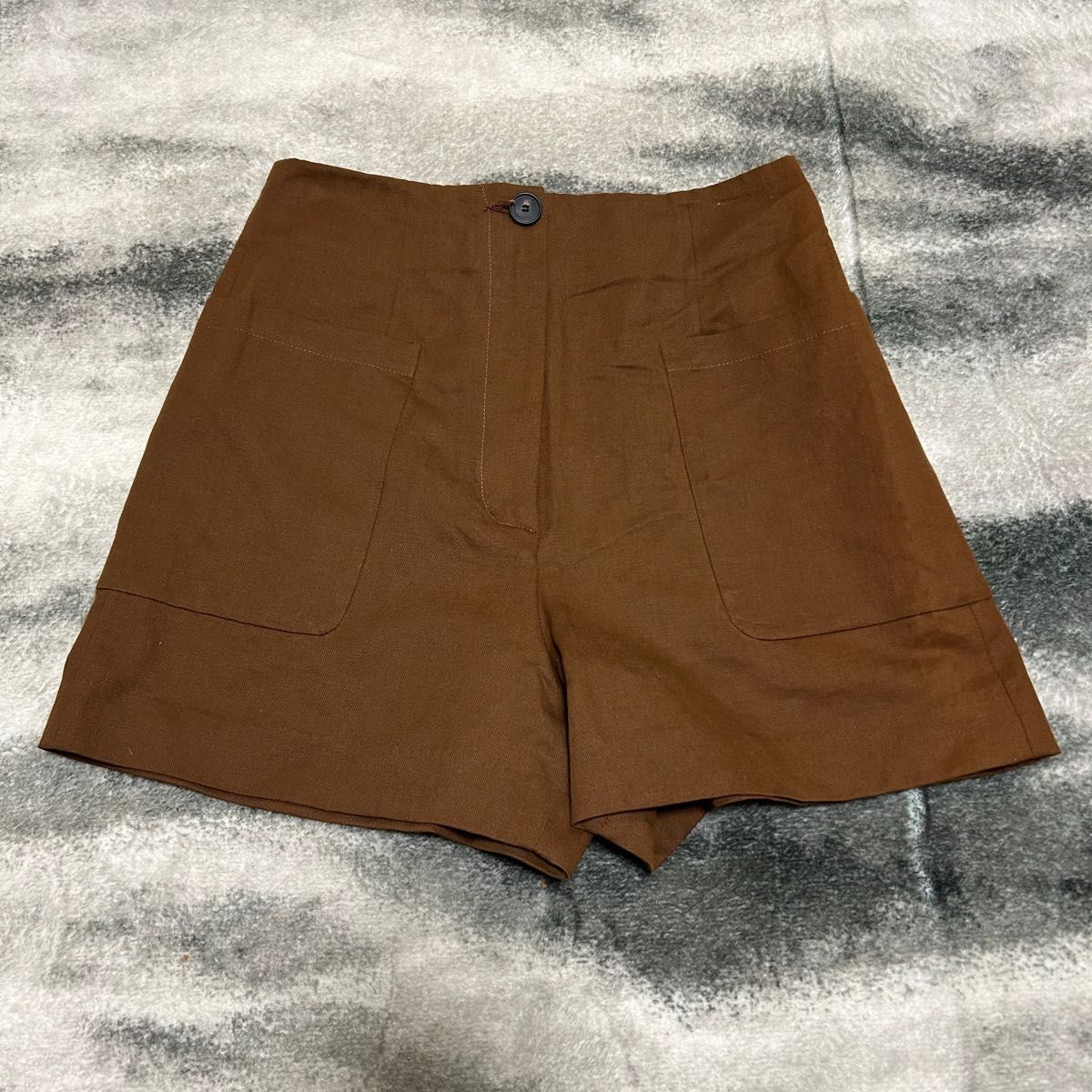 【新品未使用】TELA ショートパンツ パンツ ブラウン 茶色