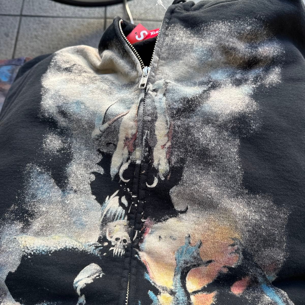 Supreme x Frazetta Zip Up Hooded Sweatshirt Supreme x Frazetta Zip Up Hooded Sweatshirt