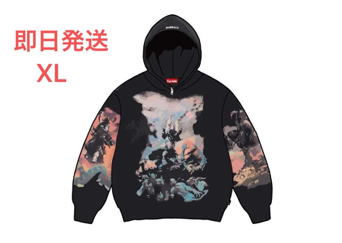 Supreme x Frazetta Zip Up Hooded Sweatshirt Supreme x Frazetta Zip Up Hooded Sweatshirt