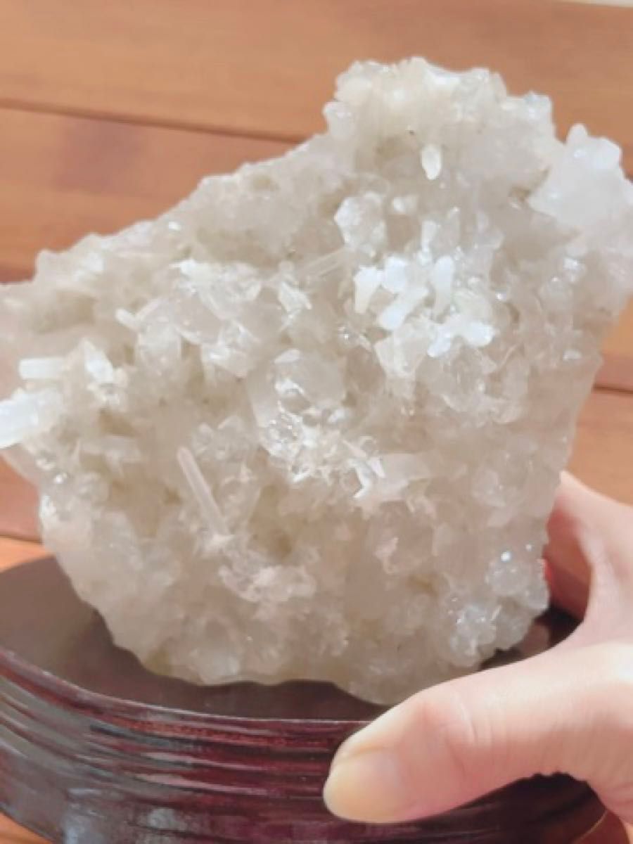 四川省 天然石 水晶 水晶クラスター 1565g 原石