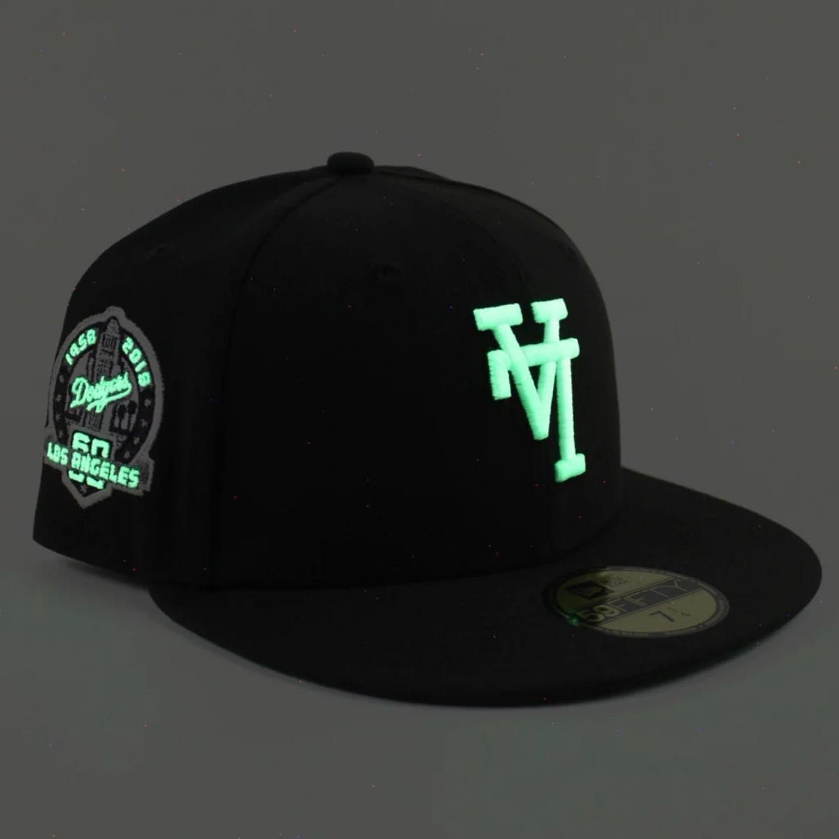 海外限定モデル】 NEWERA 59FIFTY ドジャース キャップ ブラック 海外限定モデル】 NEWERA 59FIFTY ドジャース キャップ ブラック