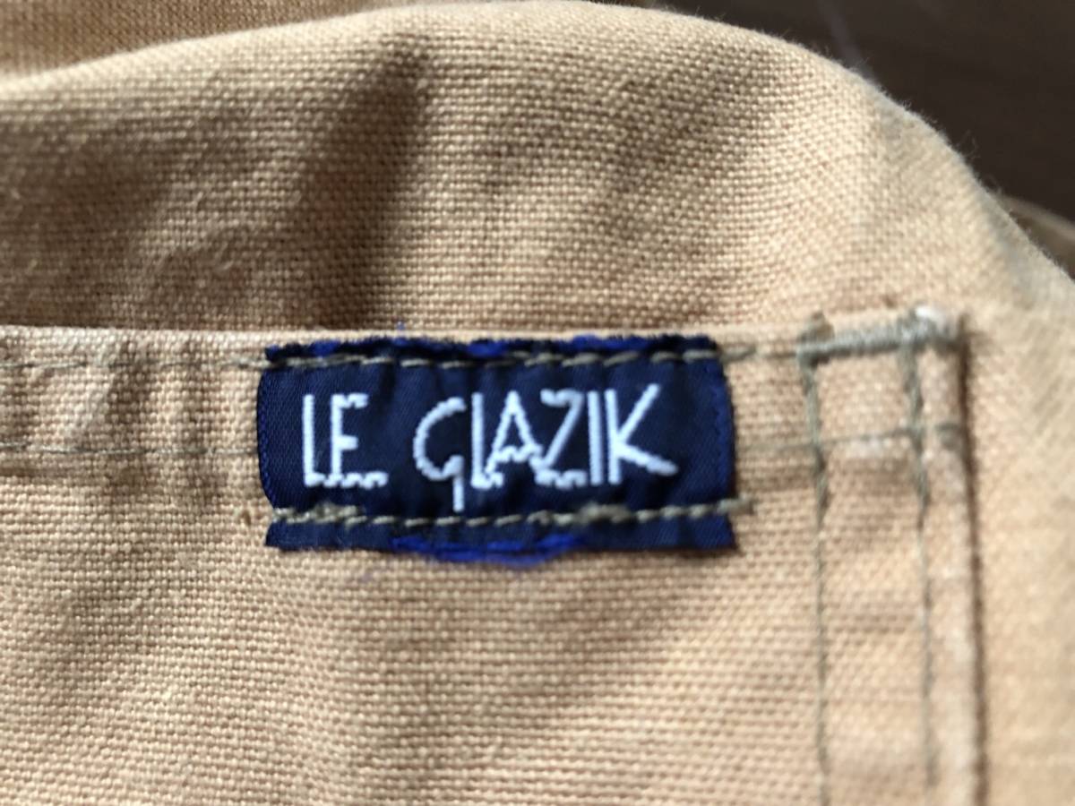 即決 フランス製 LE GLAZIK ルグラジック コットンジャケット 34_画像4
