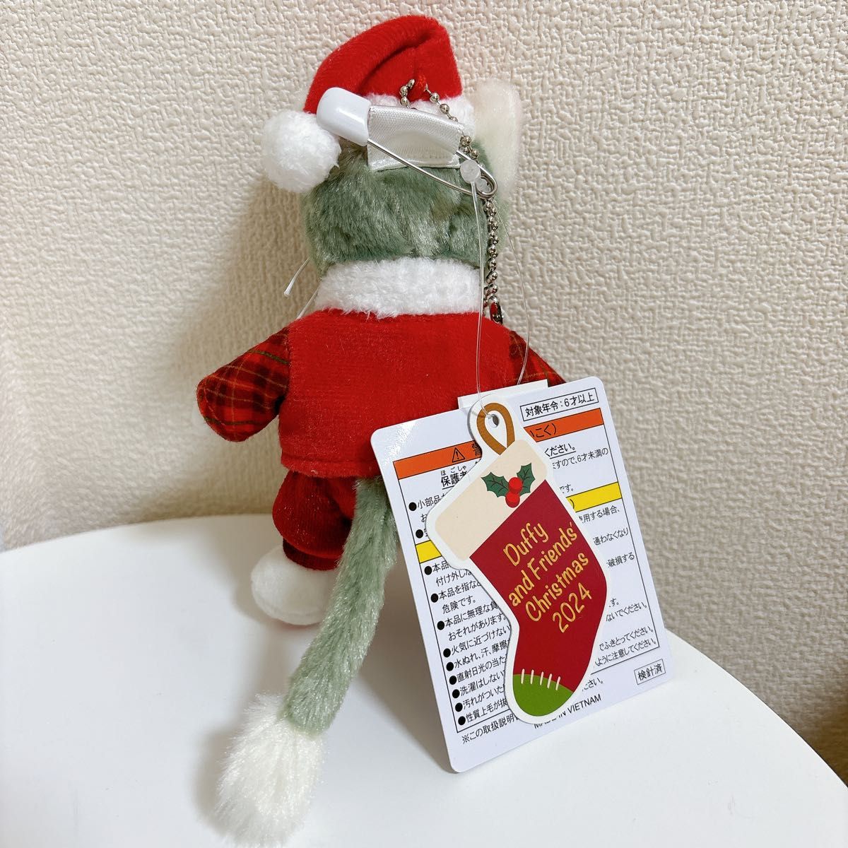 ☆ダンシングスノーフレークス☆ぬいぐるみバッヂ☆クリスマス ☆ダンシングスノーフレークス☆ぬいぐるみバッヂ☆クリスマス
