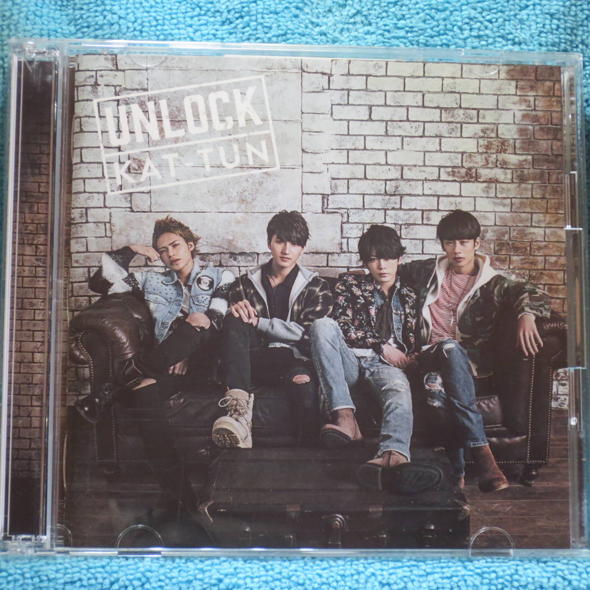 [CD+DVD] KAT-TUN / UNLOCK ＜初回限定盤1＞ ☆ディスク美品/帯付き_画像1