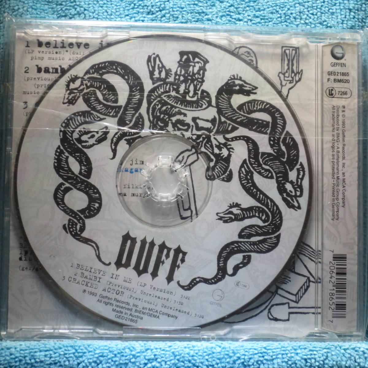 [CD] Duff McKagan ダフ・マッケイガン/ Believe In Me_画像2