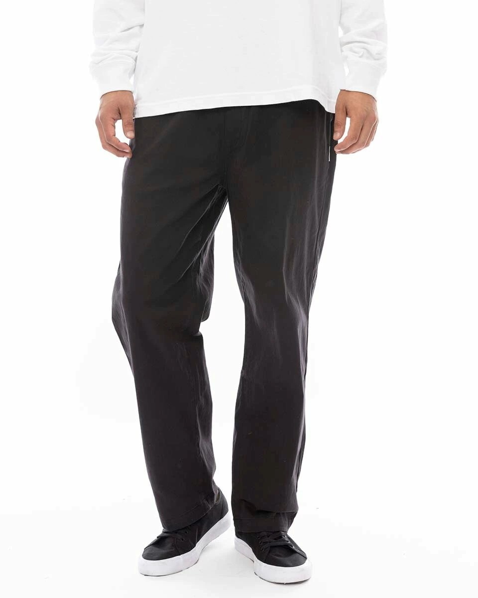 【SALE】★送料無料★2024秋冬 新品【ELEMENT/エレメント】SHOD PANTS STD CHINO ロングパンツ FBK メンズL BE022714